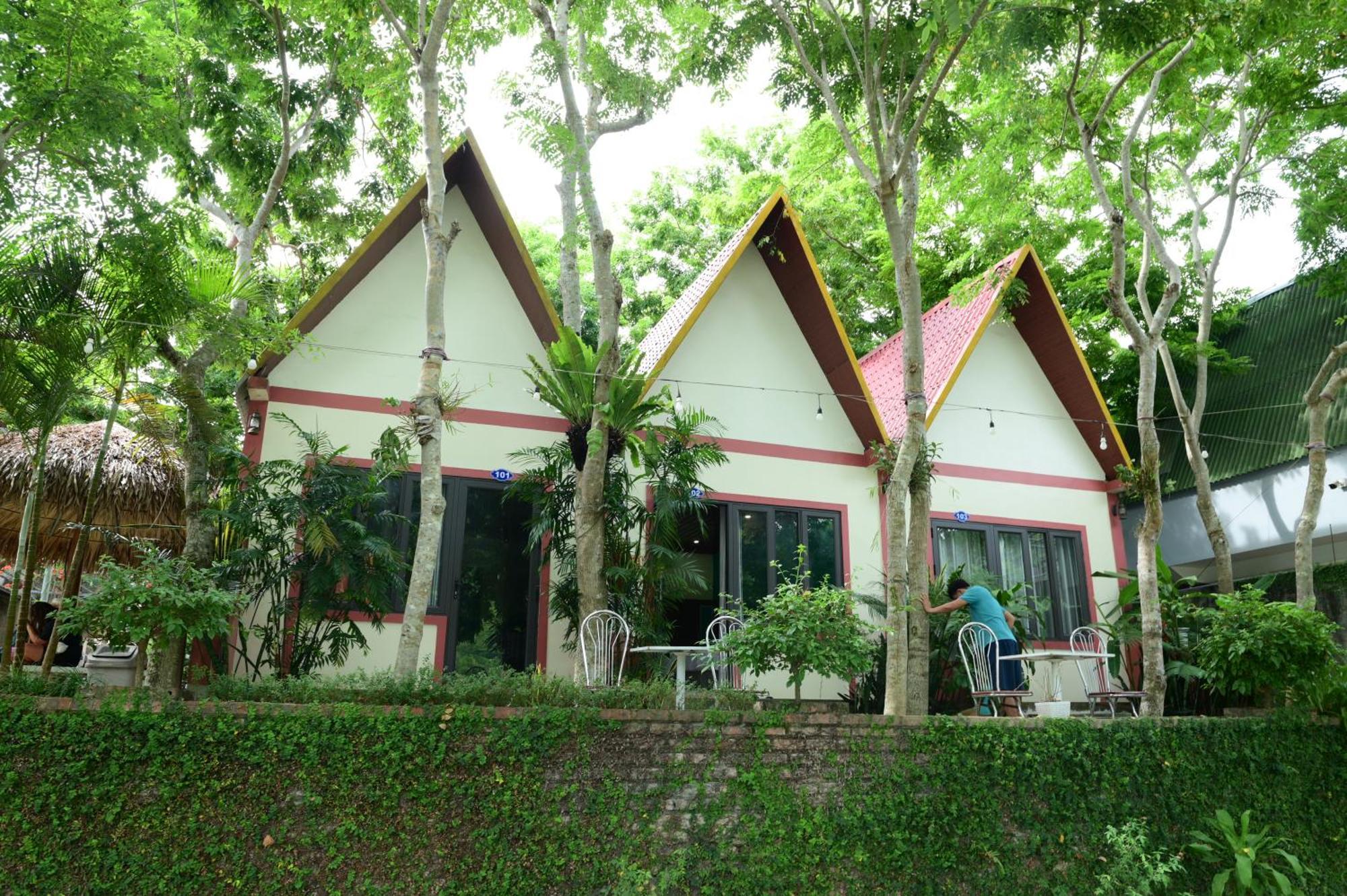 Restful River Bungalow Phong Nha Exteriör bild