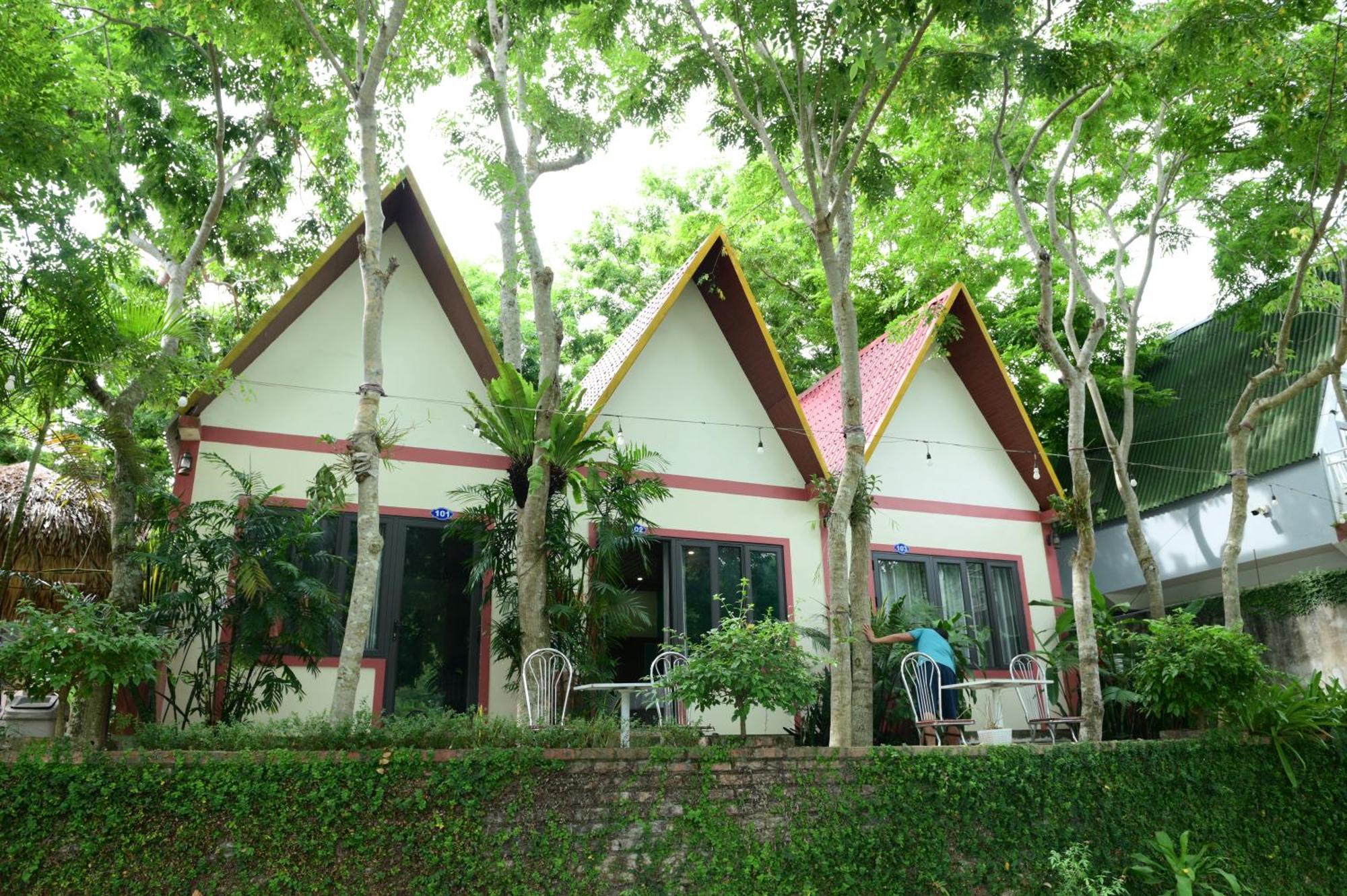 Restful River Bungalow Phong Nha Exteriör bild